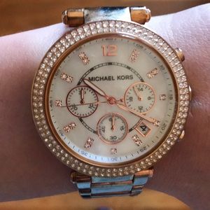 Michael Kors Rose Gold Watch
